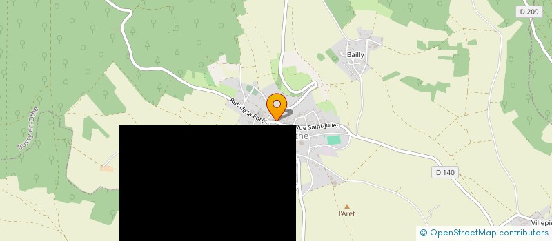 localisation de l'entreprise RECRE'ACTIVE BUSSYATE  BUSSY-EN-OTHE