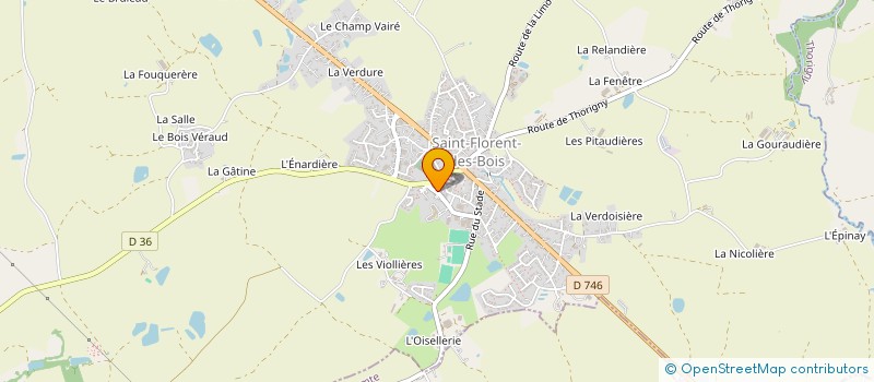 localisation de l'entreprise RECRE AUX BOIS à RIVES DE L'YON