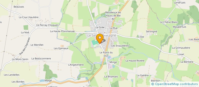 localisation de l'entreprise RECRE O SEL  LE SEL-DE-BRETAGNE