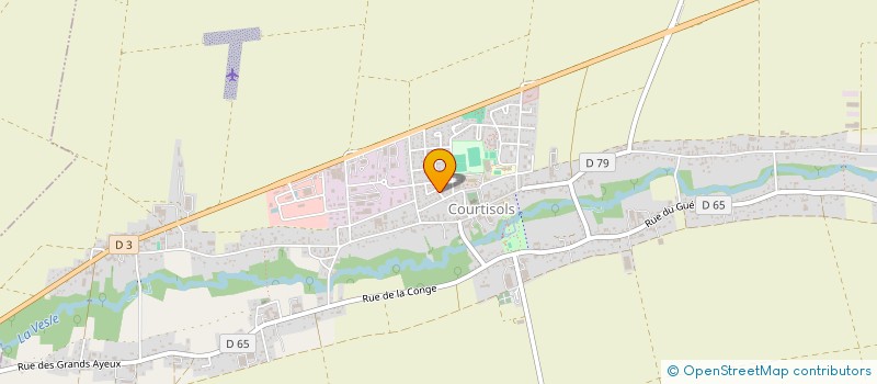 localisation de l'entreprise RECRE PRODUCTION  COURTISOLS