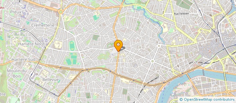 localisation de l'entreprise RECRE SPORT à NANTES