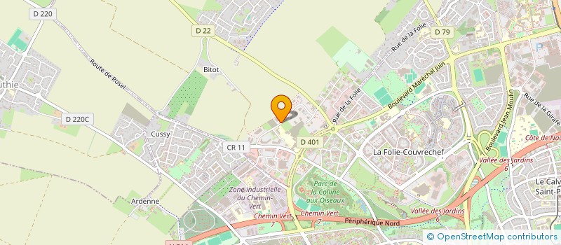 localisation de l'entreprise RECREA HOLDING  SAINT-CONTEST