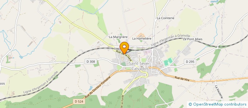 localisation de l'entreprise RECREANIM' LA ROSERAIE  NOUES DE SIENNE