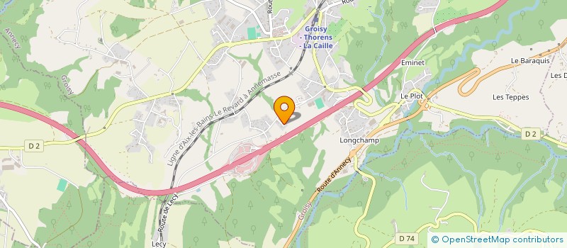 localisation de l'entreprise RECREAPATTES  FILLIERE