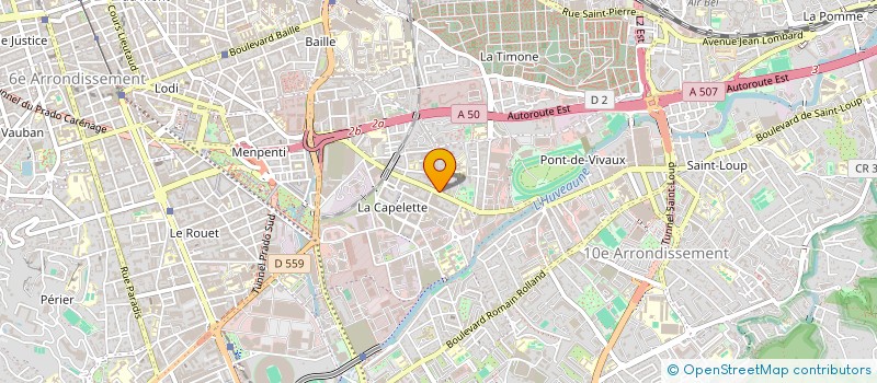 localisation de l'entreprise RECREAT'IF LJBK à MARSEILLE