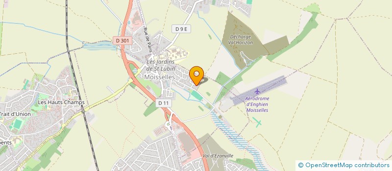 localisation de l'entreprise RECREATIF à MOISSELLES