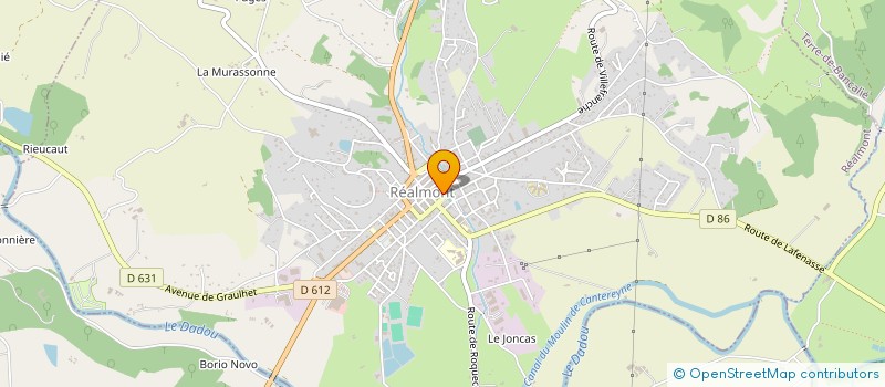 localisation de l'entreprise RECREATIF TOULOUSAIN SERVICE  PUYGOUZON