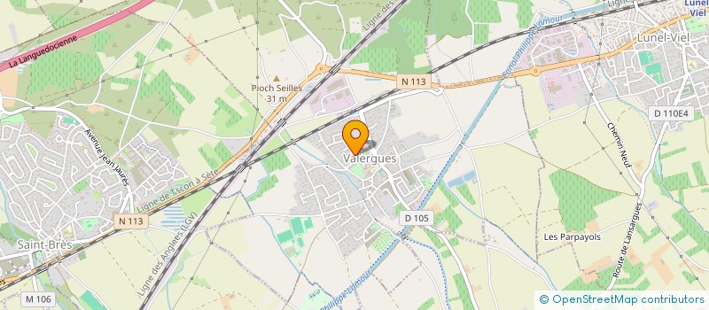 localisation de l'entreprise RECREATION à VALERGUES