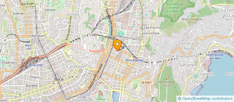 localisation de l'entreprise RECREATION à NICE