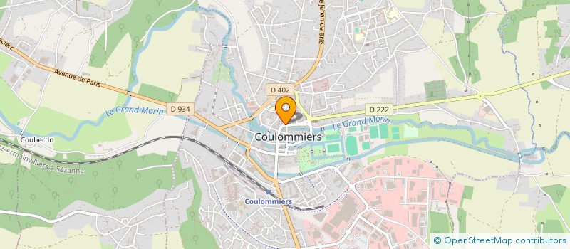 localisation de l'entreprise RECREPARENTS COM à COULOMMIERS