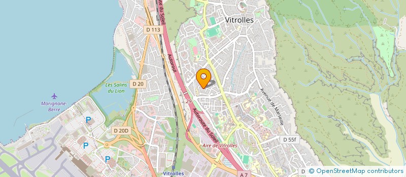 localisation de l'entreprise RECREPATCH à VITROLLES