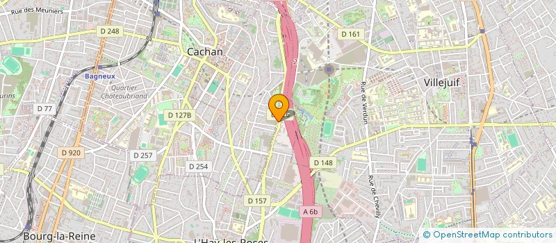 localisation de l'entreprise RECRUTALENTS à CACHAN