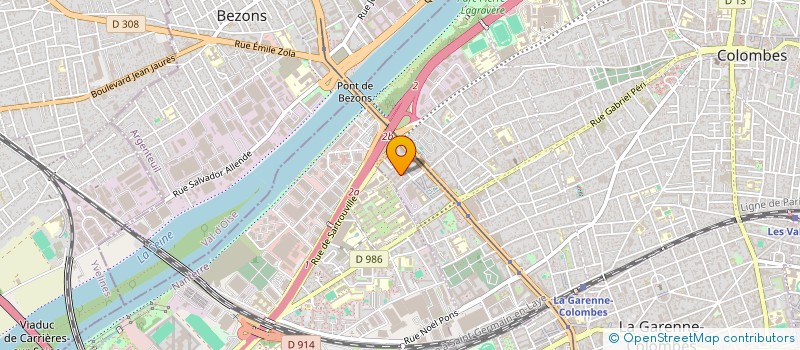 localisation de l'entreprise RECRUTECH & CO à COLOMBES