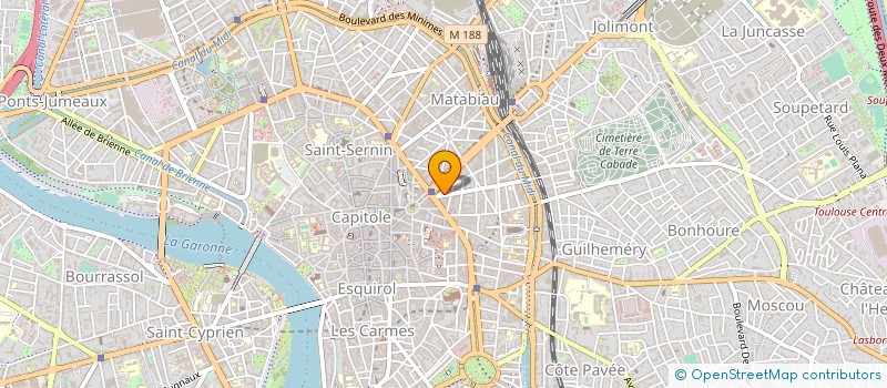 localisation de l'entreprise RECRUTEMENT 31 à TOULOUSE