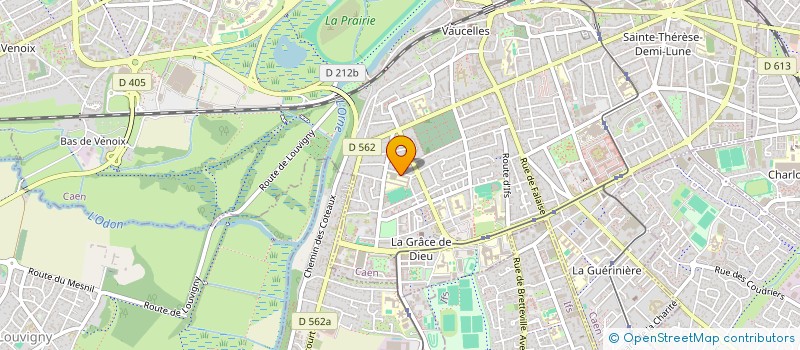 localisation de l'entreprise RECRUTEUR NORMAND à CAEN