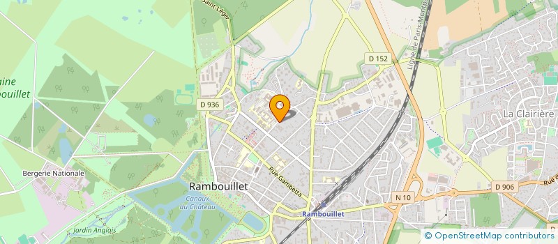 localisation de l'entreprise RECRUTHOME SANTE  RAMBOUILLET