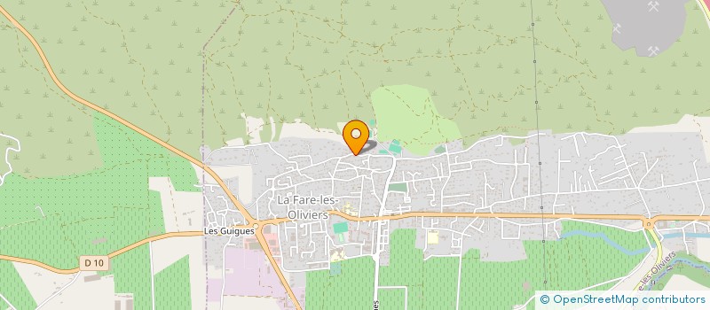 localisation de l'entreprise RECRUTONSENSEMBLE  LA FARE-LES-OLIVIERS
