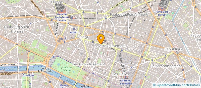 localisation de l'entreprise RECRUTOP OUEST à PARIS