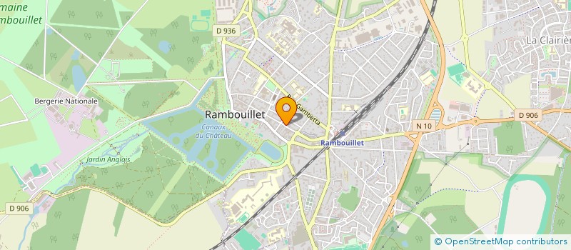 localisation de l'entreprise RECS EUROPE  RAMBOUILLET