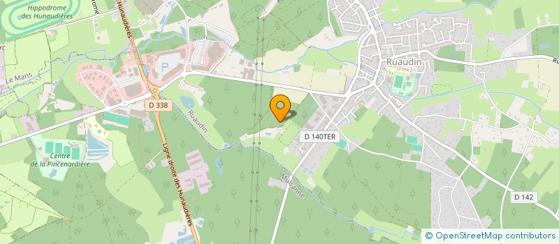 localisation de l'entreprise RECTI SARTHE à RUAUDIN