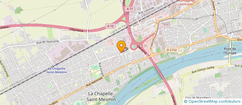 localisation de l'entreprise RECTIF-SERVICES à LA CHAPELLE-SAINT-MESMIN