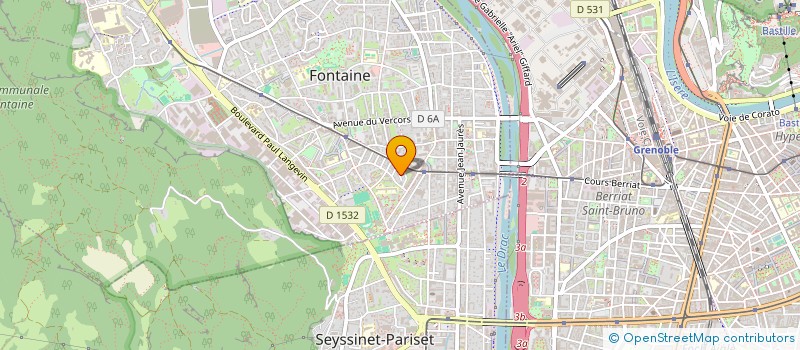 localisation de l'entreprise RECTIFICAT FRAISAGE TOURNAGE PRECISION  FONTAINE