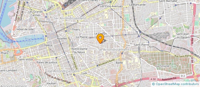 localisation de l'entreprise RECTIFICATION BARBERO  MARSEILLE