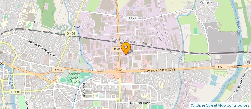 localisation de l'entreprise RECTIMETO SA à MEAUX