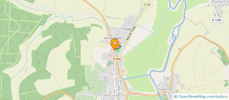 localisation de l'entreprise RECTIVAL EST à VAUCOULEURS