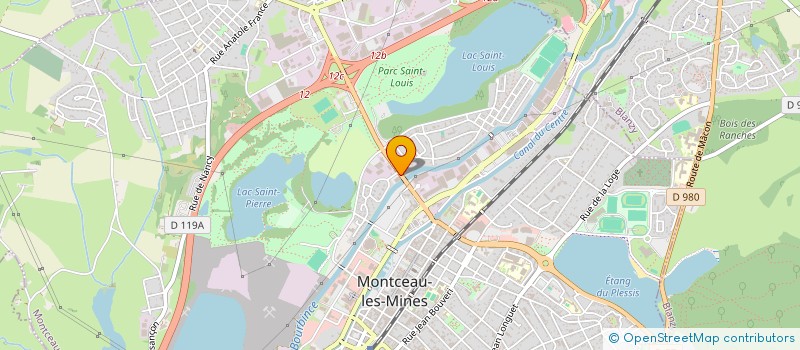 localisation de l'entreprise RECTO à MONTCEAU-LES-MINES