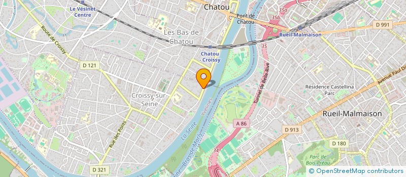 localisation de l'entreprise RECTO  CROISSY-SUR-SEINE