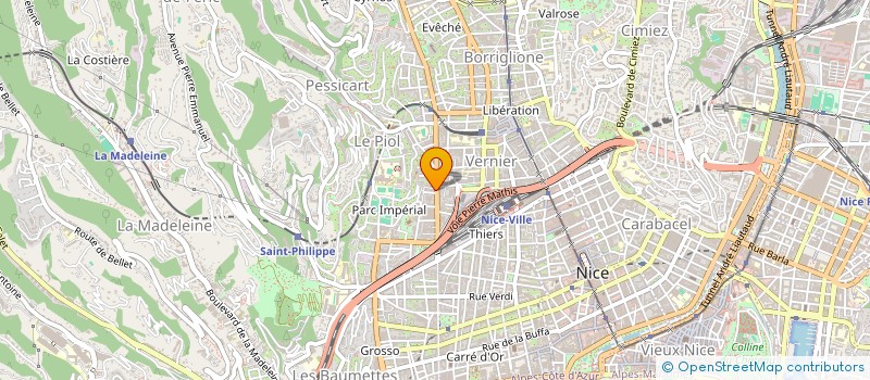 localisation de l'entreprise RECTO VERSO à NICE