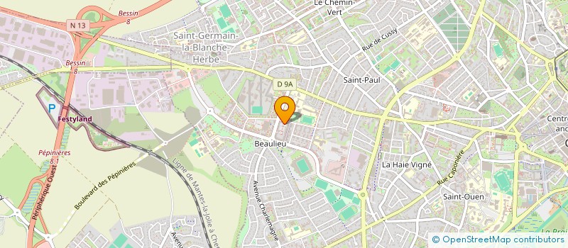 localisation de l'entreprise RECTO-VERSO à CAEN