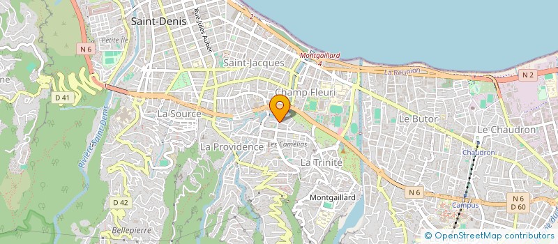 localisation de l'entreprise RECTO VERSO  SAINT-DENIS