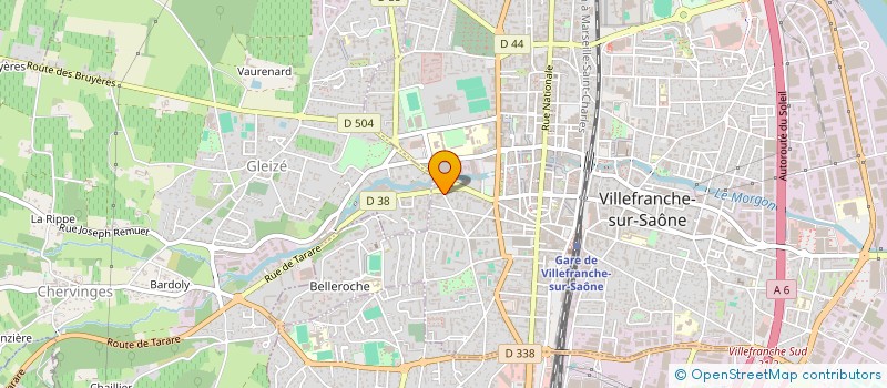 localisation de l'entreprise RECTO VERSO PRODUCTIONS  VILLEFRANCHE-SUR-SAONE