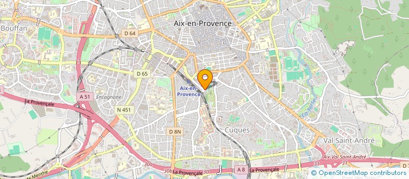 localisation de l'entreprise RECTORAT DE L'ACADEMIE D'AIX-MARSEILLE à AIX-EN-PROVENCE
