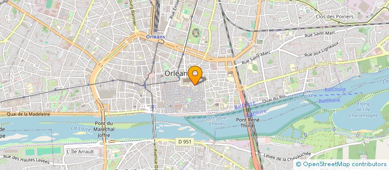 localisation de l'entreprise RECTORAT DE L'ACADEMIE D'ORLEANS-TOURS à ORLEANS