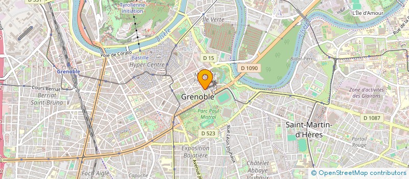 localisation de l'entreprise RECTORAT DE L'ACADEMIE DE GRENOBLE  GRENOBLE