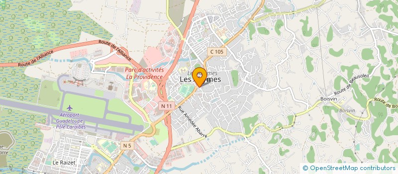localisation de l'entreprise RECTORAT DE L'ACADEMIE DE LA GUADELOUPE à LES ABYMES