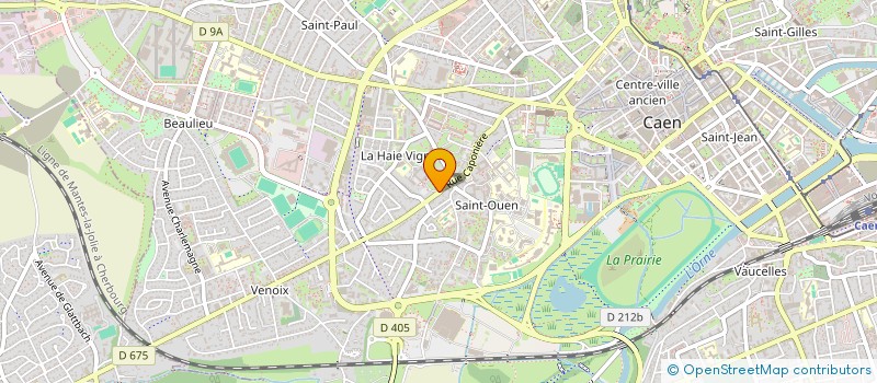 localisation de l'entreprise RECTORAT DE L'ACADEMIE DE NORMANDIE à CAEN