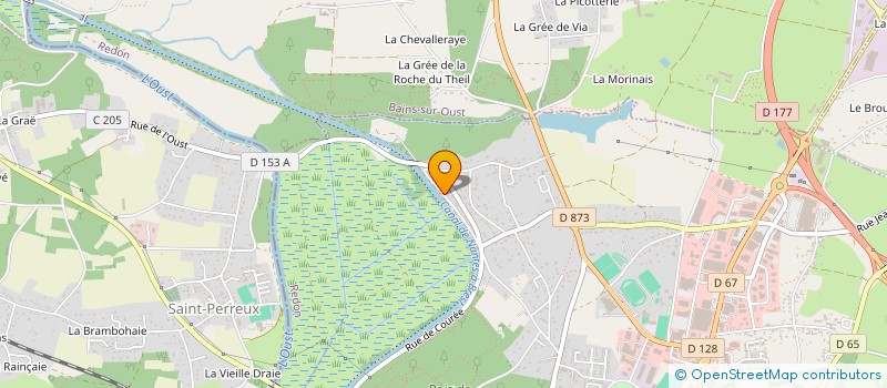 localisation de l'entreprise RECUP'AVENIR à REDON