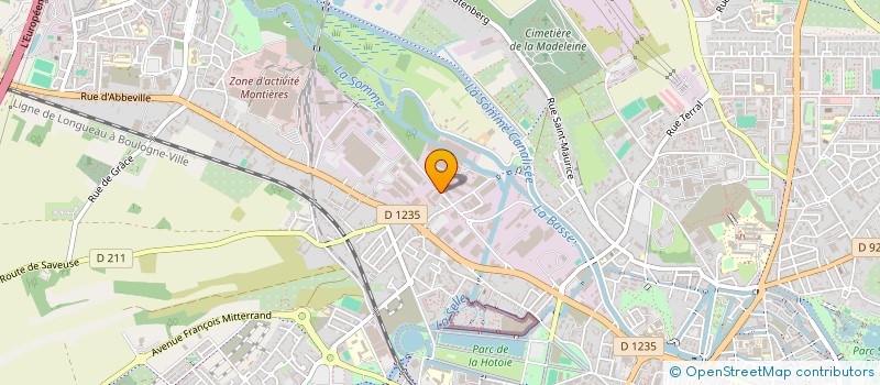 localisation de l'entreprise RECUP DESIGN à AMIENS