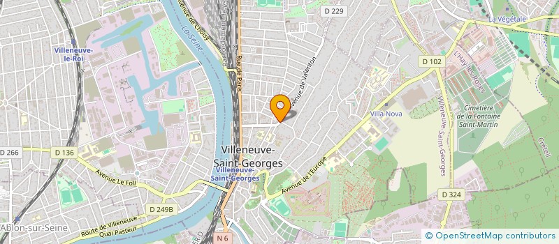 localisation de l'entreprise RECUP ECOLO à VILLENEUVE-SAINT-GEORGES