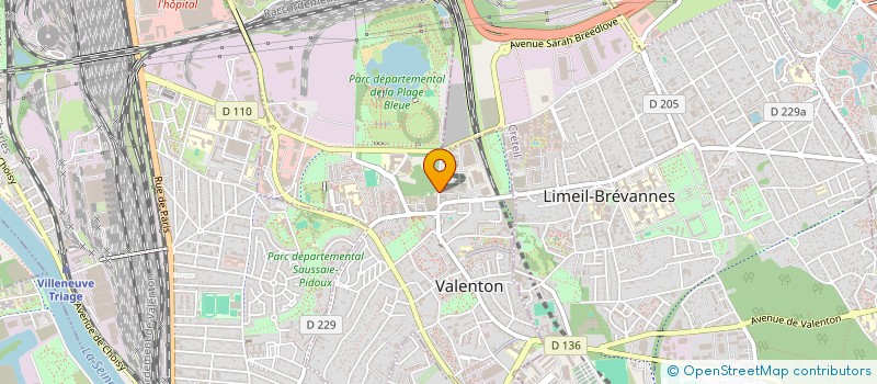 localisation de l'entreprise RECUP'EMBALLAGES 2000 à VALENTON