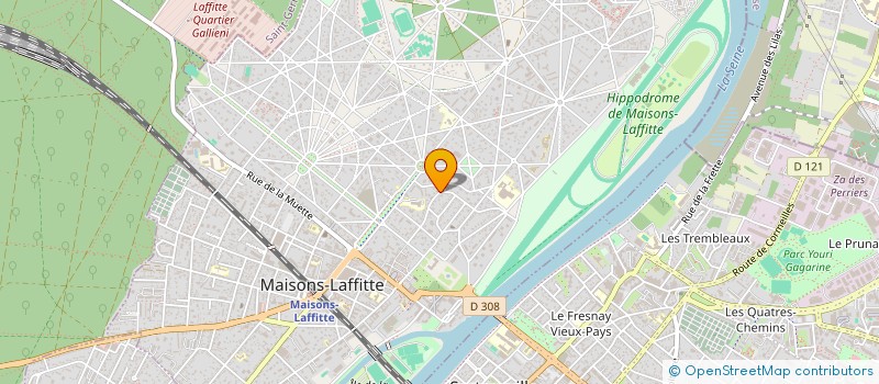 localisation de l'entreprise RECUP EVENT à MAISONS-LAFFITTE