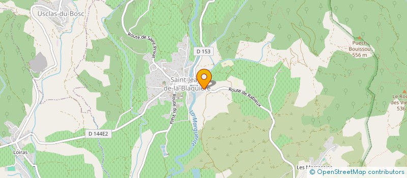 localisation de l'entreprise RECUP'FER 34  SAINT-JEAN-DE-LA-BLAQUIERE