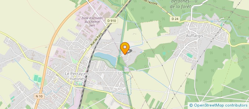 localisation de l'entreprise RECUP'O  AUFFARGIS