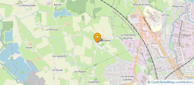localisation de l'entreprise RECUP-PALETTES à SAINT-DENIS-LES-BOURG