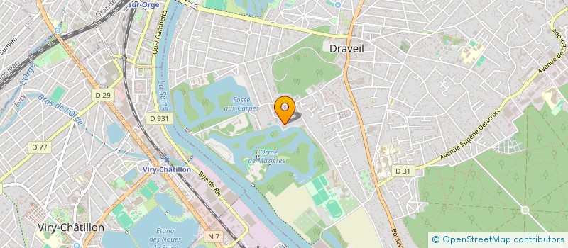 localisation de l'entreprise RECUP'POINTS à DRAVEIL