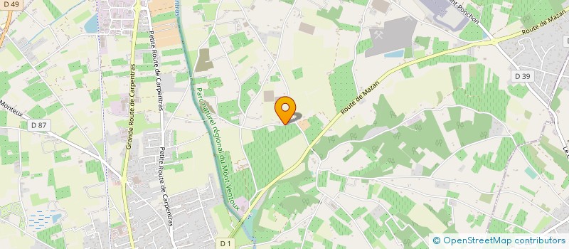 localisation de l'entreprise RECUPAGRIE COMTAT  PERNES-LES-FONTAINES